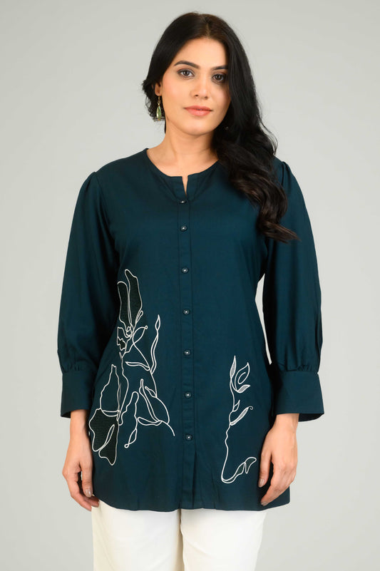 Subtle Edge top - Etiquette Apparel