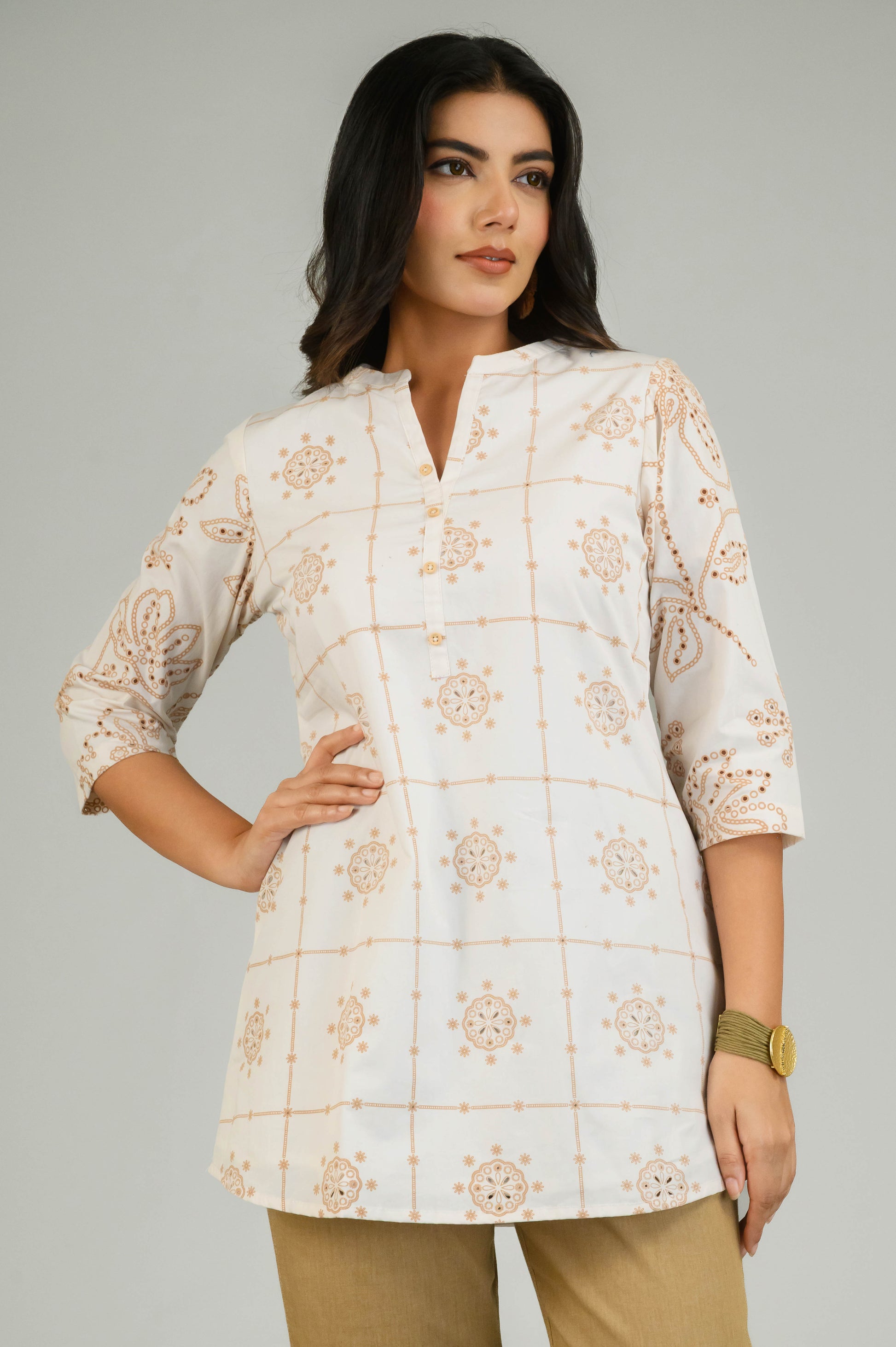 Product Carousel Image 8: Crafted With Character Top