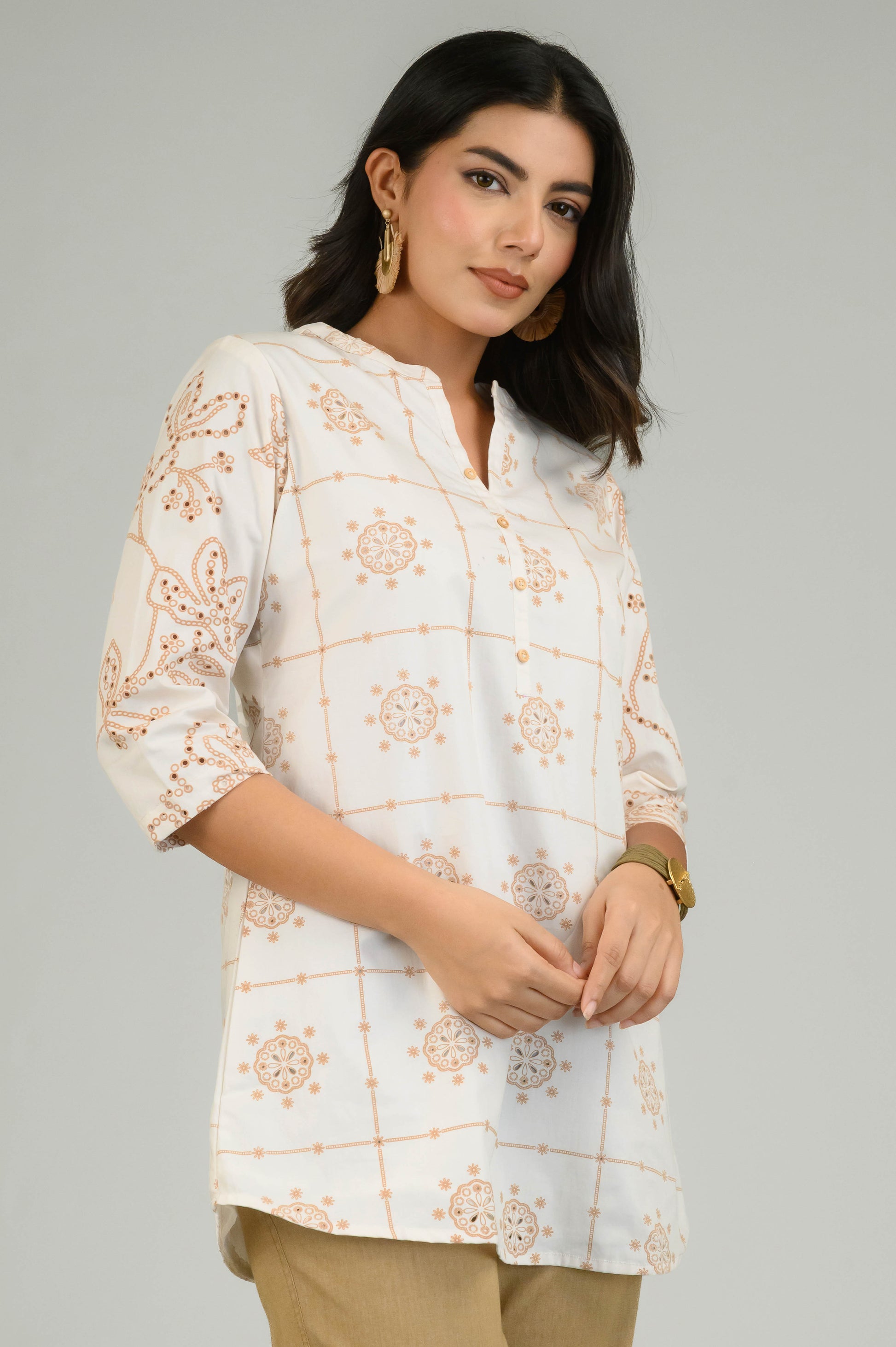 Product Carousel Image 7: Crafted With Character Top