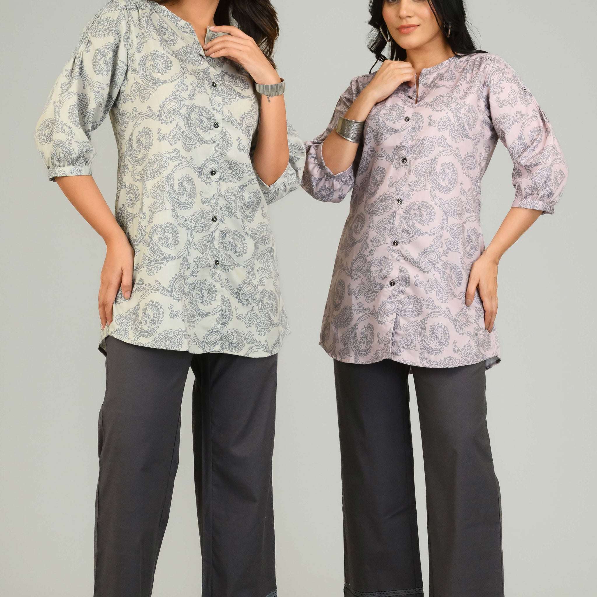 Paisley Grace Top - Etiquette Apparel 