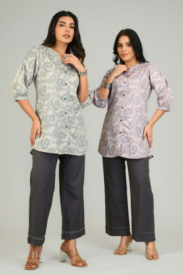 Paisley Grace Top - Etiquette Apparel 