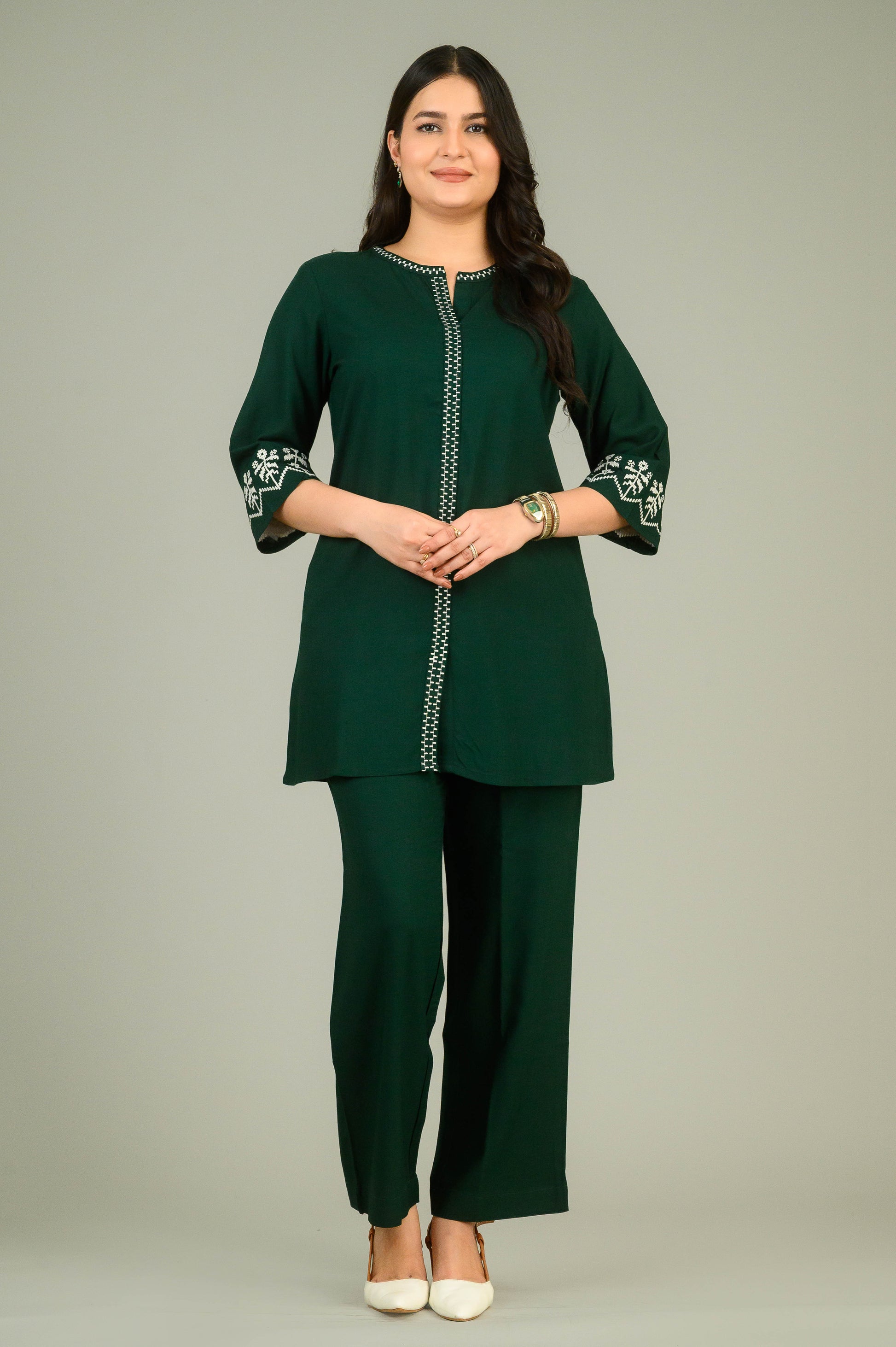 Product Carousel Image 1: Solid Statement Strong Impression Co-Ord Set