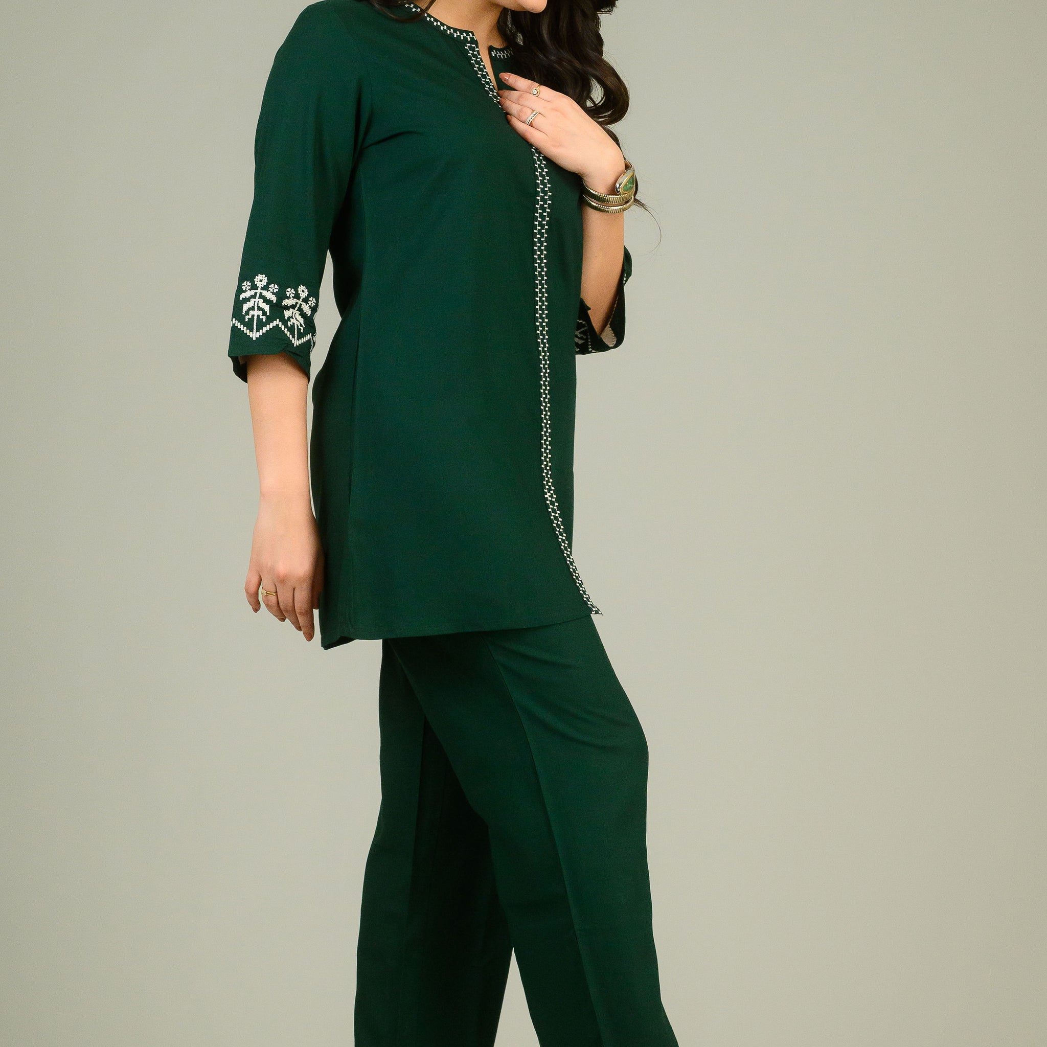 Contemporary Touch Top - Etiquette Apparel 