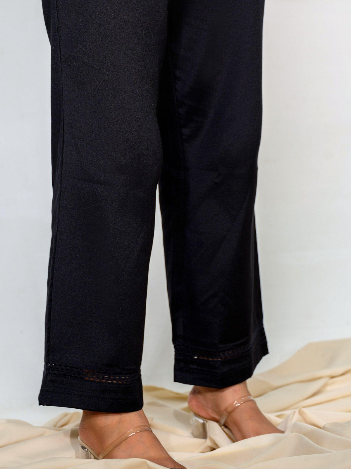 Full Broad Elasticated Pants - Etiquette Apparel