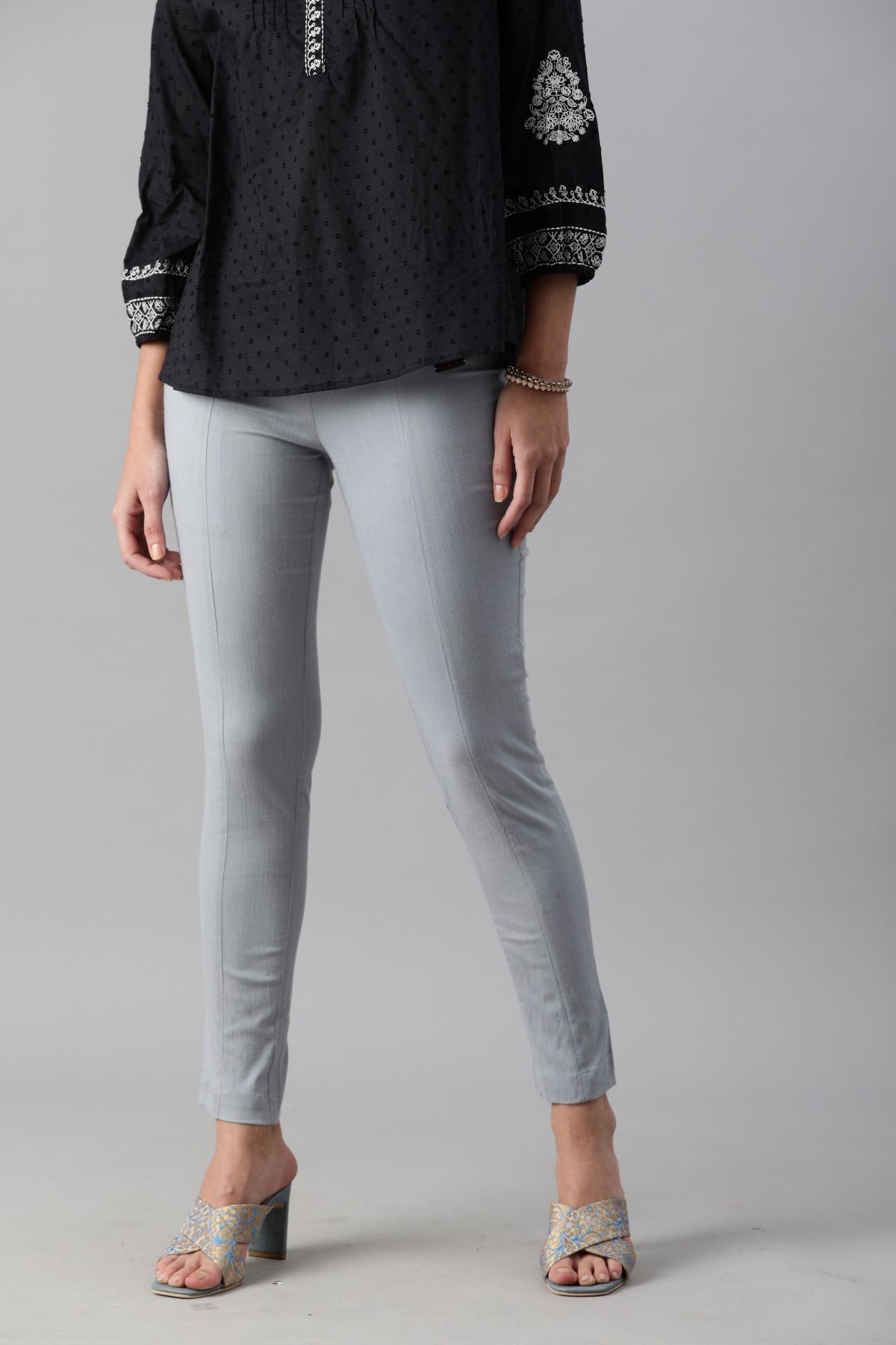 Offer - Viscose Lycra Stretch Bottom - Etiquette Apparel