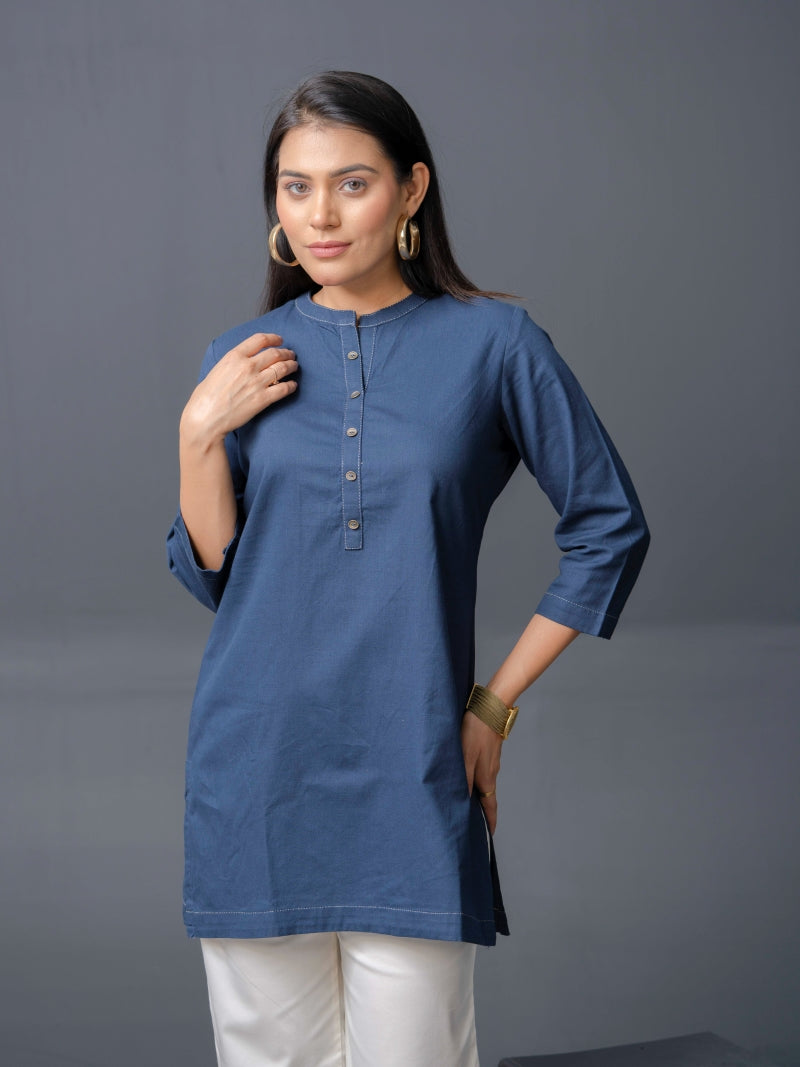 Breezy Solid Coloured Top - Etiquette Apparel 