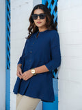 Product Carousel Image 2: Kalidar Indigo Mal Top
