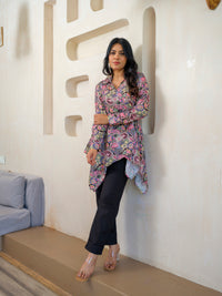 Handkerchief Hem Top - Etiquette Apparel