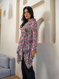 Handkerchief Hem Top - Etiquette Apparel