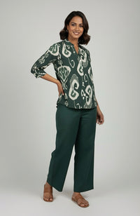 Ikkat Tales Top - Etiquette Apparel