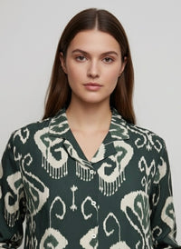 Ikkat Tales Top - Etiquette Apparel