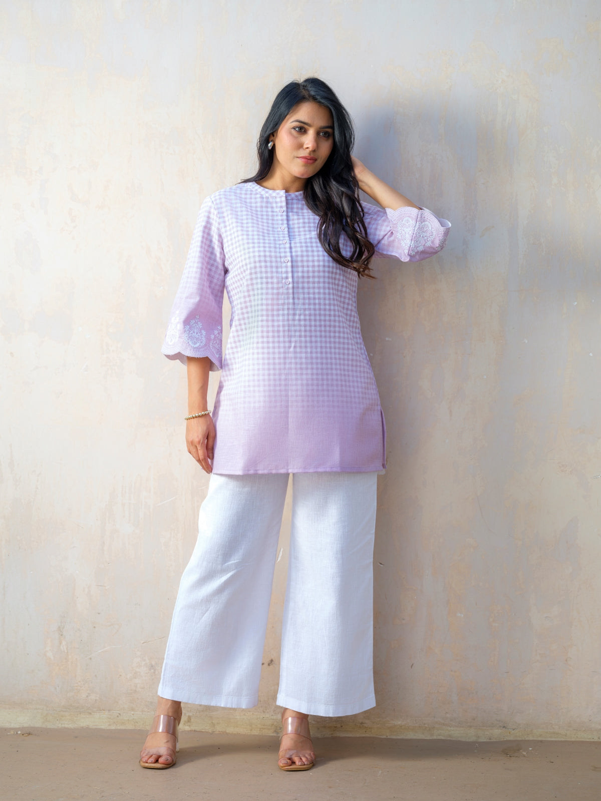 Product Carousel Image 4: The Ombre Edit Check Top