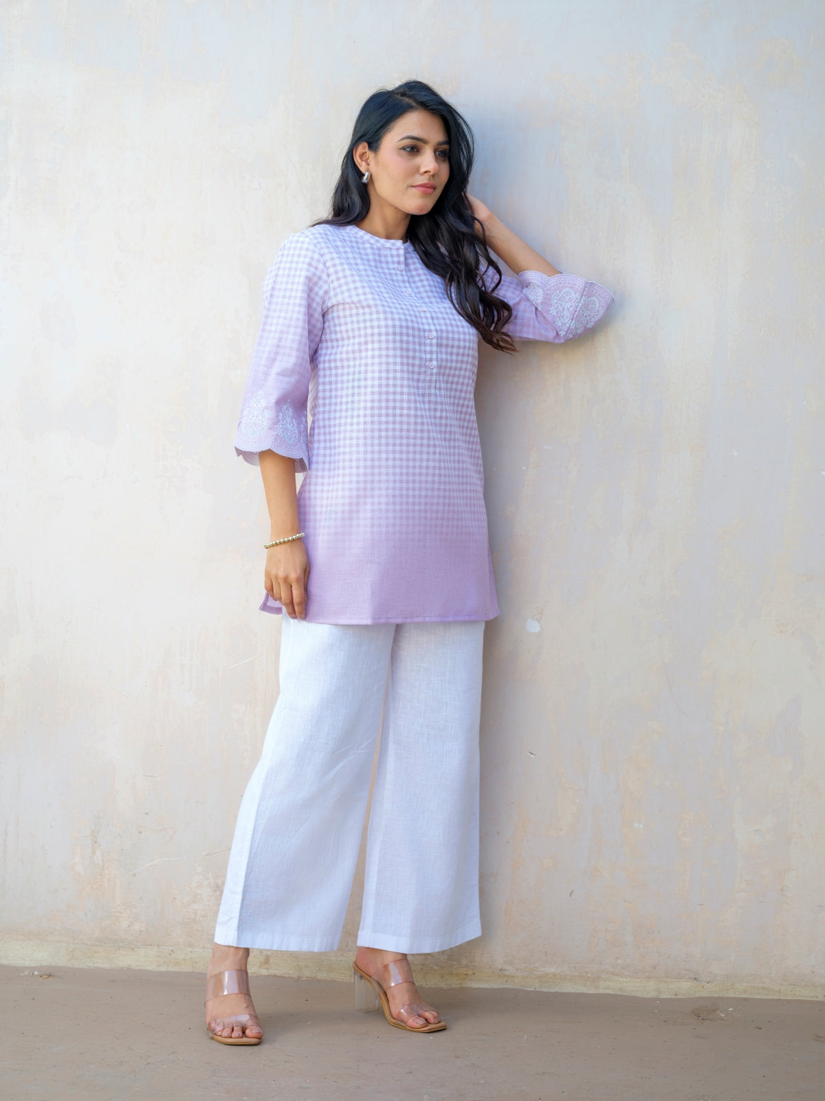 Product Carousel Image 3: The Ombre Edit Check Top