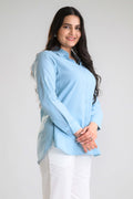 Product Carousel Image 1: Power Dressing in Soft Hues Top