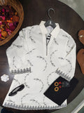 Product Carousel Image 9: Peach Mal All Over Embroidered Top