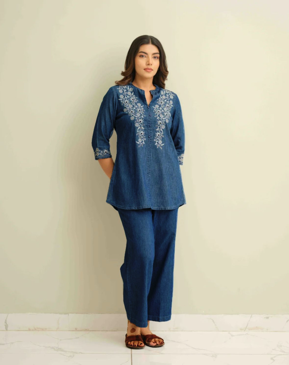 Indigo Muse Co-ord Set - Etiquette Apparel