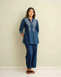 Indigo Muse Co-ord Set - Etiquette Apparel