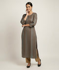 Product Carousel Image 3: Chanderi Stripe Kurta