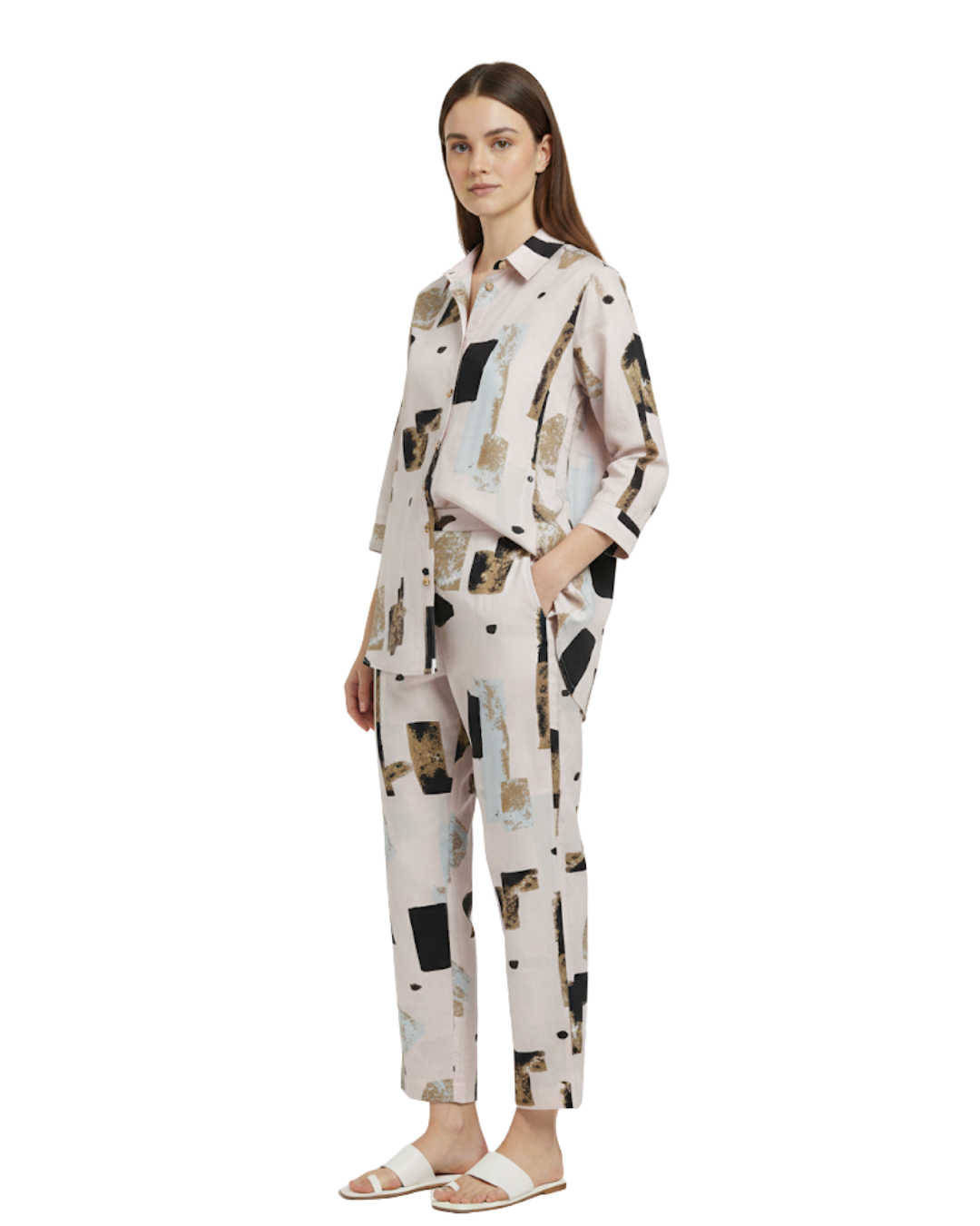 Abstract Adore Co-ord Set - Etiquette Apparel 