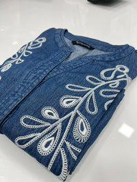 Blue Secret Indigo Dress - Etiquette Apparel