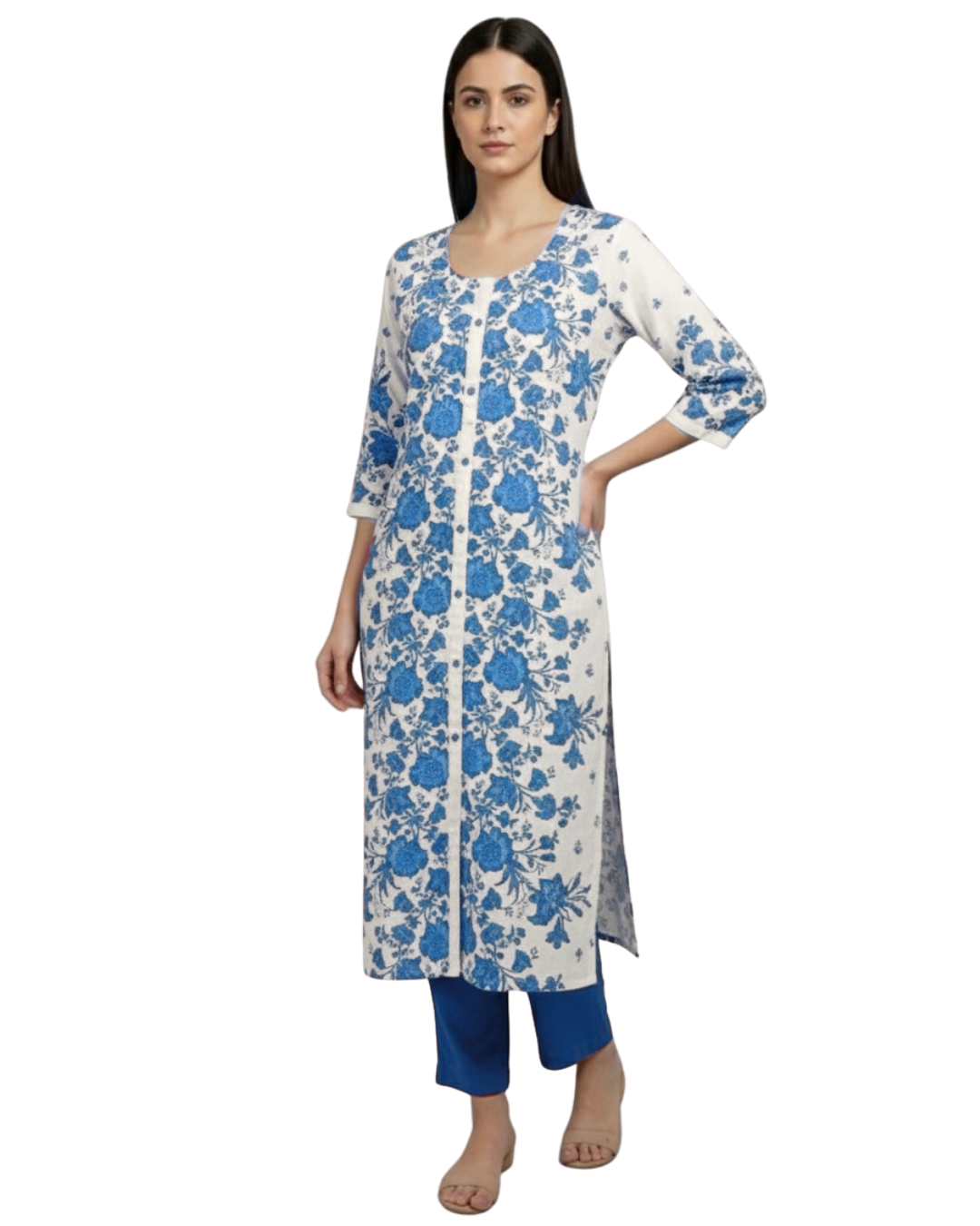 Flora and Fun Kurta - Etiquette Apparel