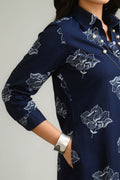 Product Carousel Image 1: Timeless Indigo Dress
