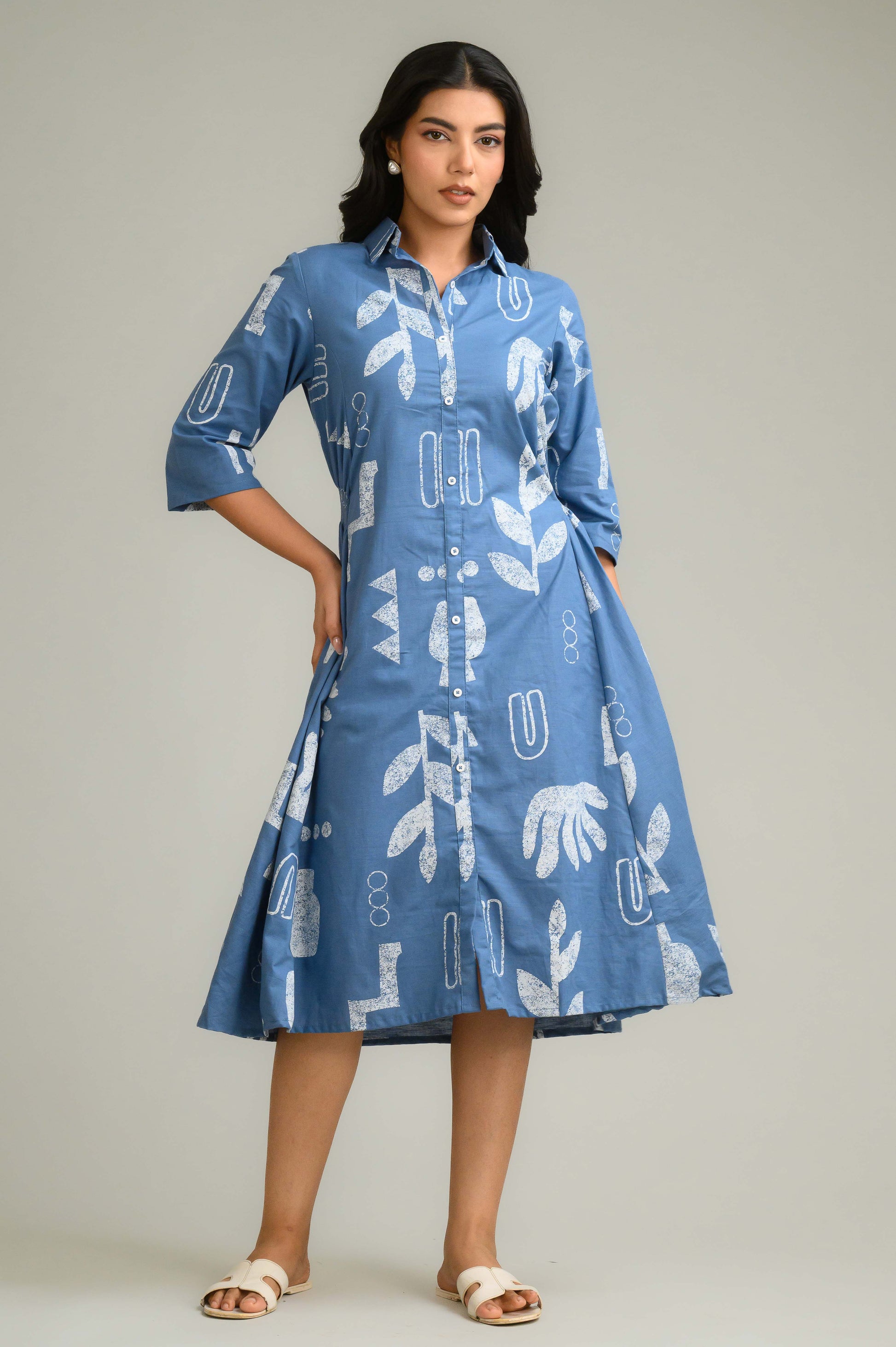 Product Carousel Image 3: Abstract Summer Ease Dress