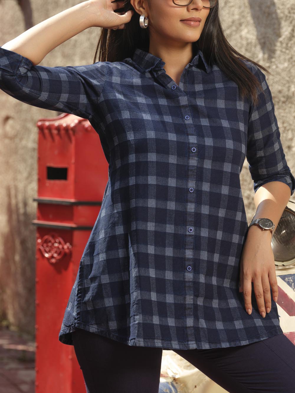 Elevate Your Style: Short Kurtis for Women - Etiquette – Page 6