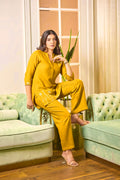 Product Carousel Image 8: Indigo Crinkled Co-Ord Set