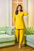 Product Carousel Image 10: Indigo Crinkled Co-Ord Set