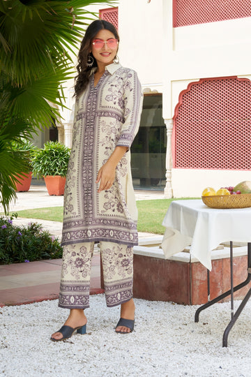 Feel The Luxe Kurta Set - Etiquette Apparel 