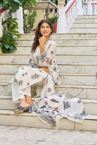 Regal Roots Dupatta Set - Etiquette Apparel