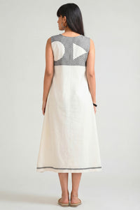 Graphic Glam Sleeveless Dress - Etiquette Apparel