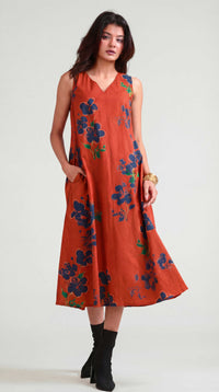 Splash & Slay Sleeveless Dress - Etiquette Apparel