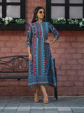 Long indie print Mishran dress Etiquette Apparel