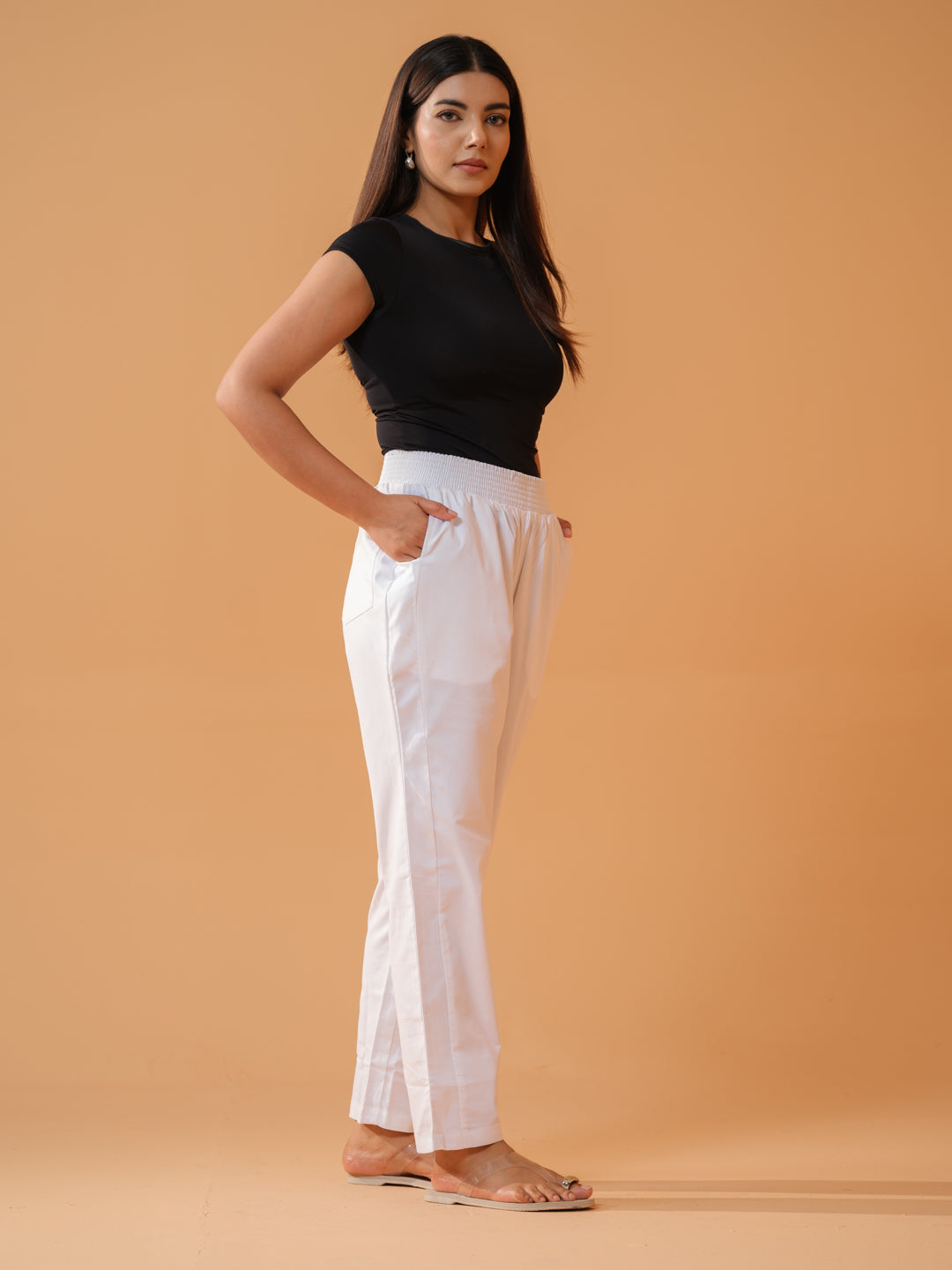 Wide Leg Stretch Pant