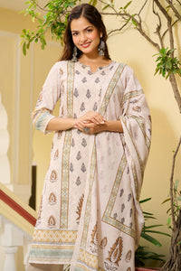 Ethereal Ease Dupatta Set - Etiquette Apparel