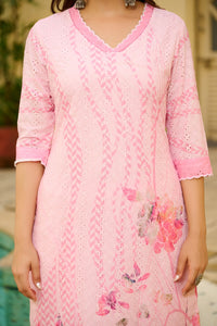 Pink Poise Duppatta Set - Etiquette Apparel