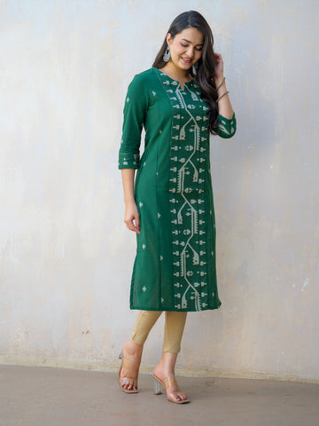 Jamdani Jacquard Kurta