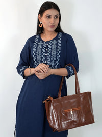 Indigo Diaries Blossom Kurta - Etiquette Apparel