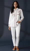 Product Carousel Image 1: Bold and Beautiful White Co-ord Set