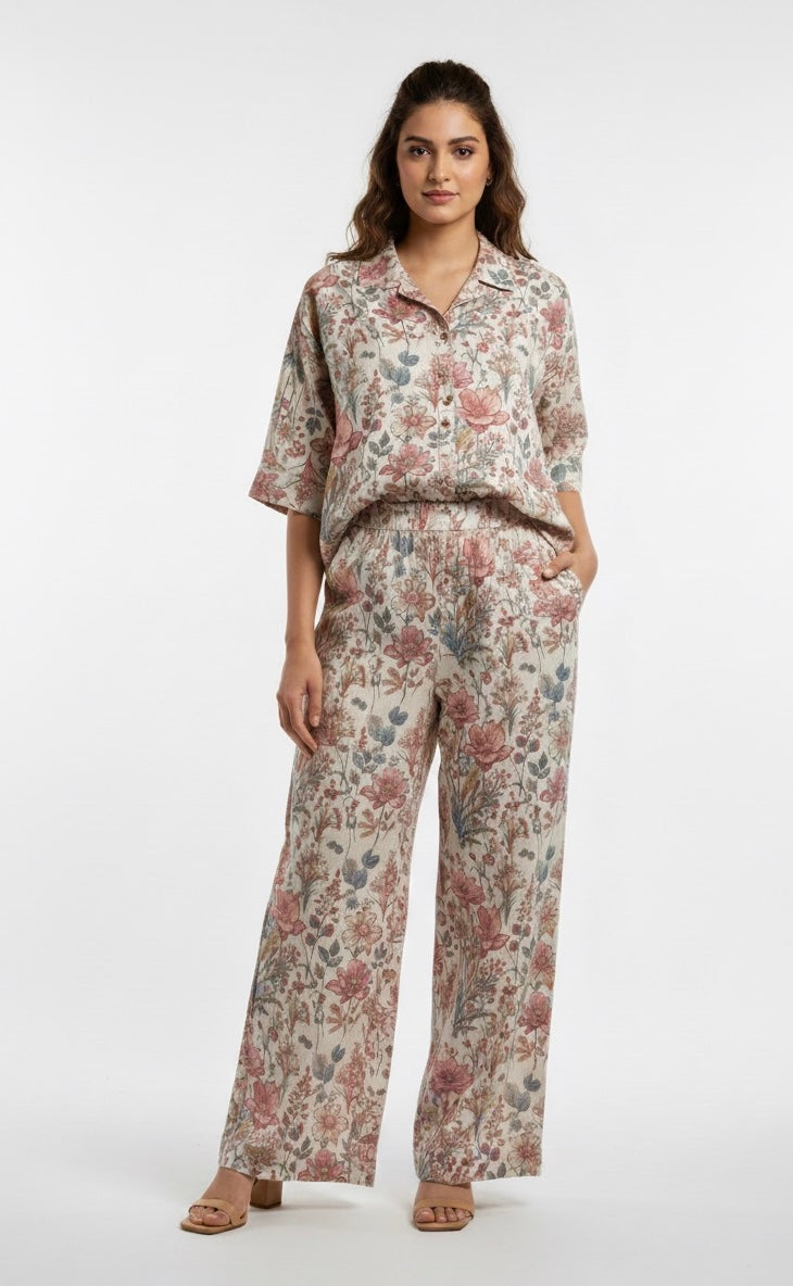 Floral Fiesta Co-ord Set - Etiquette Apparel
