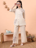 Product Carousel Image 4: Flex Embroidered Boota Co-ord Set