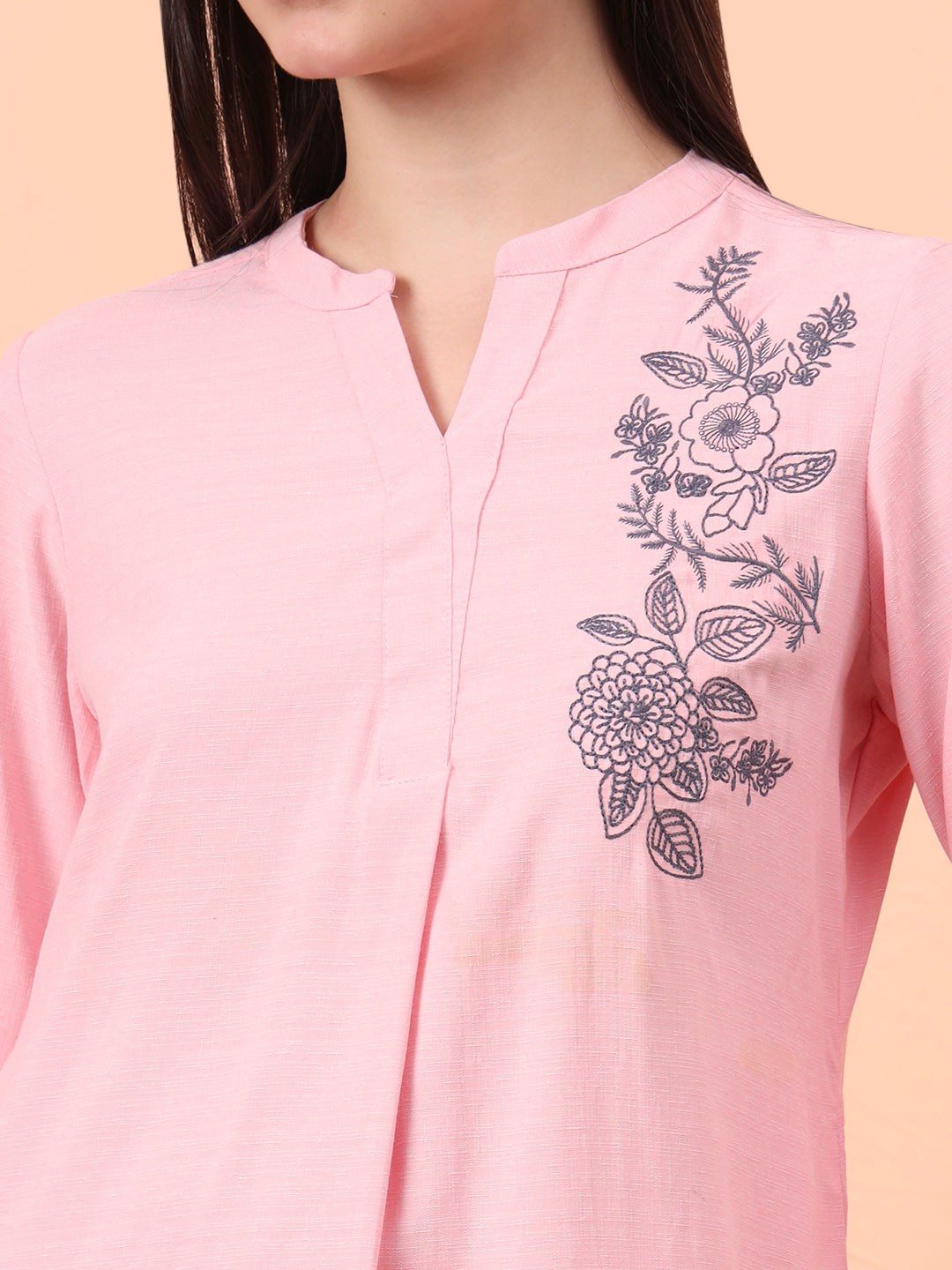 Comforting Single Tone Co-Ord Set - Etiquette Apparel