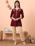 Product Carousel Image 5: Tiny Tangles Embroidered Top