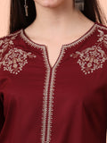 Product Carousel Image 1: Tiny Tangles Embroidered Top