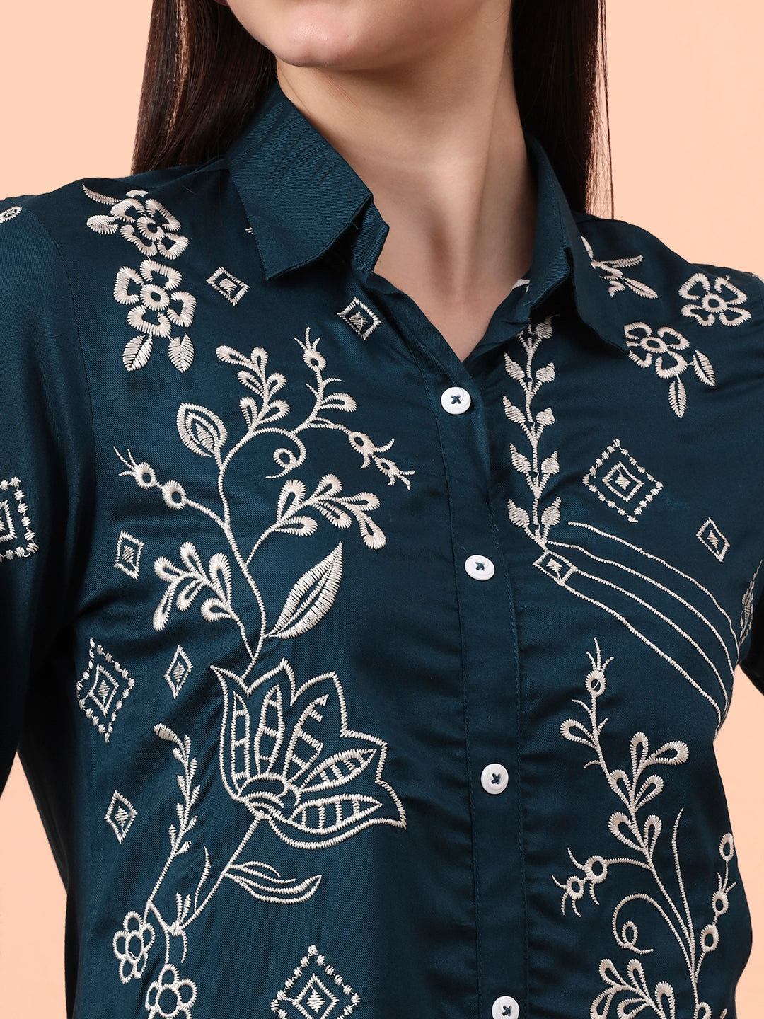 Doodle Embroidered Co-ord Set - Etiquette Apparel 
