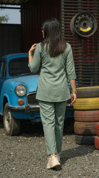 Soft structure co-ord set - Etiquette Apparel