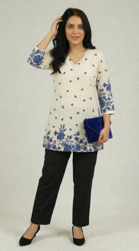 Summer florals printed top - Etiquette Apparel