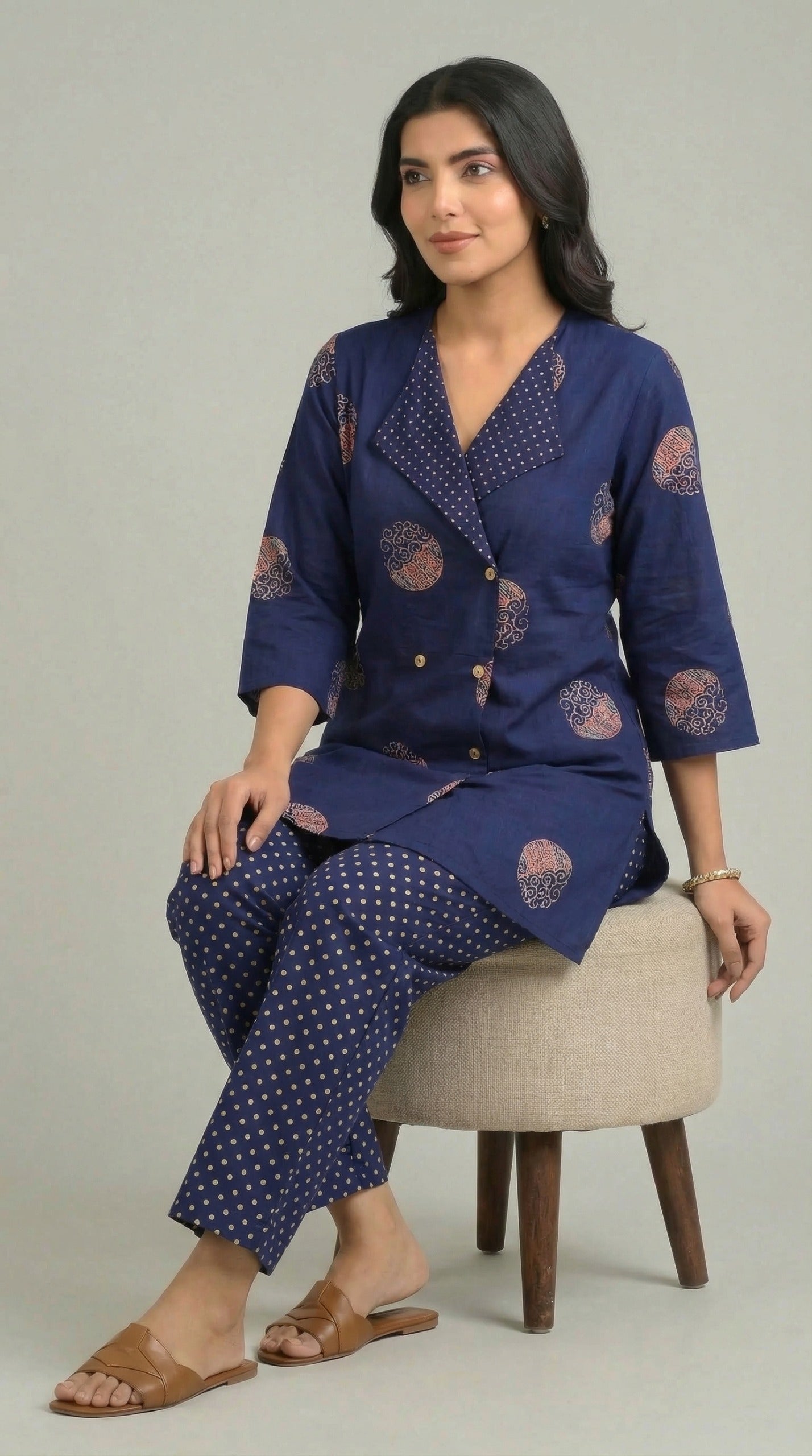 Dotfull Co-ord Set - Etiquette Apparel